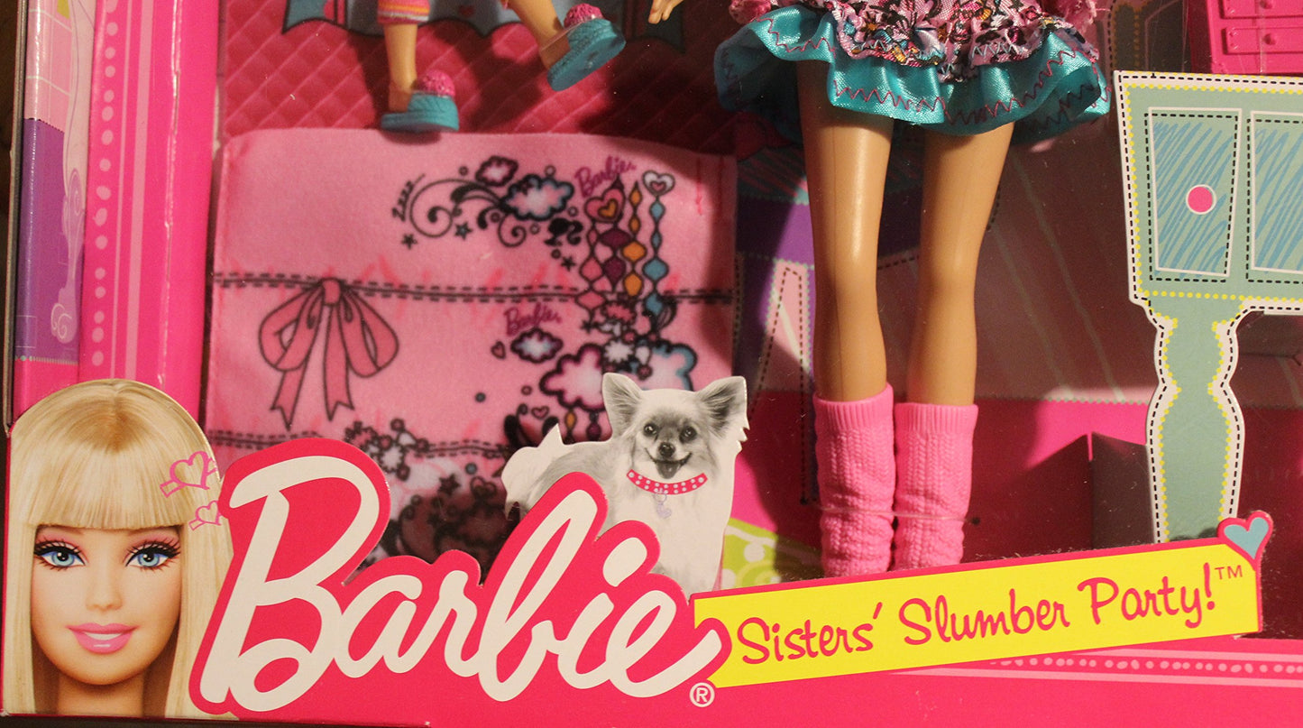 Barbie Sisters Slumber Party Set by Mattel