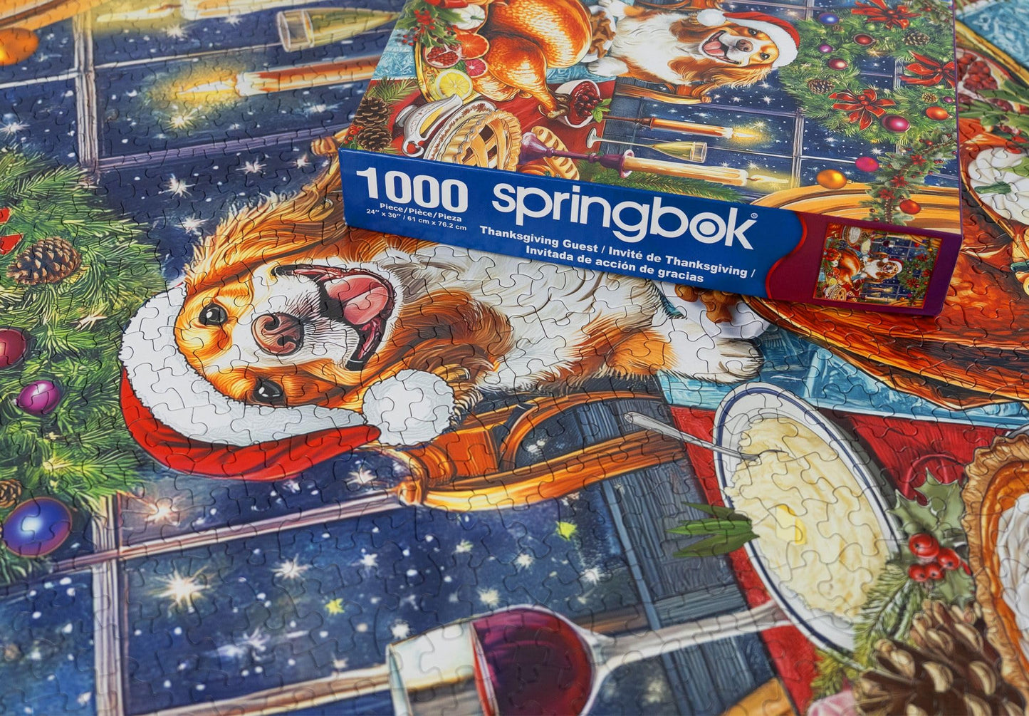 Springbok Thanksgiving Guest 1000 Piece Jigsaw Puzzle for Adults