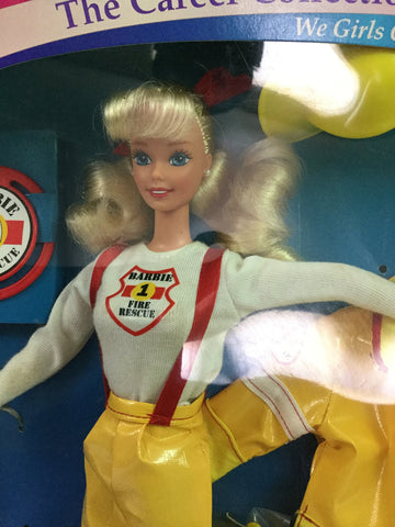 1994 The Career Collection - Fire Fighter Barbie