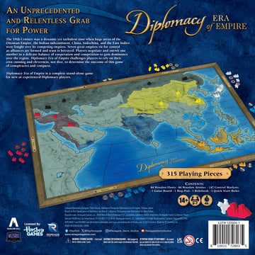 Renegade Game Studios Diplomacy: Era of Empire Strategy Board Game, Ottoman Empire Negotiation Game for 2-7 Players