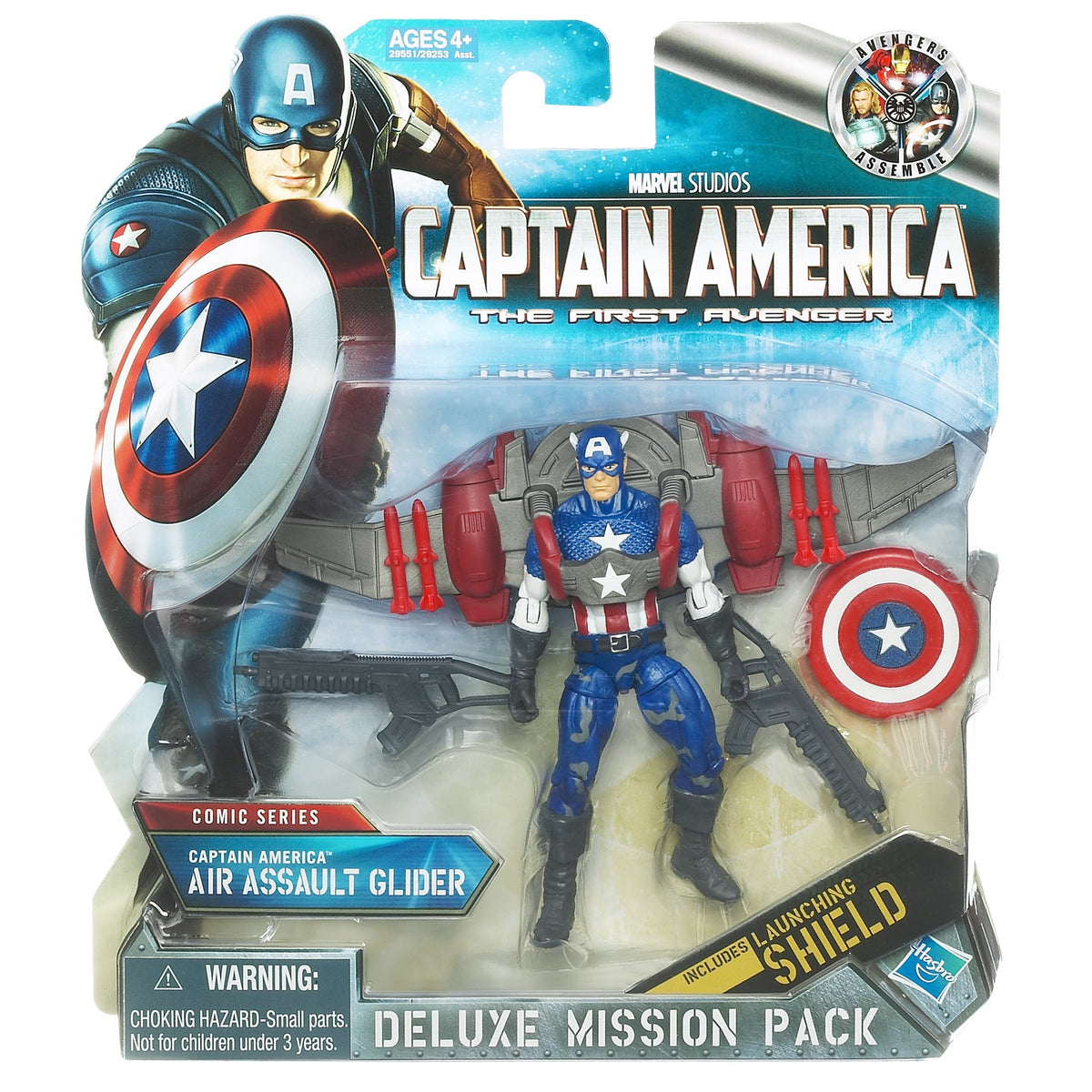 Marvel Captain America With Glider Jetpack
