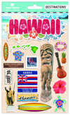 Paper House Productions STDM-2010E Travel Hawaii 2D Stickers, 3 Pack