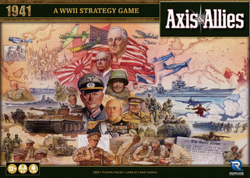 Renegade Game Studios Axis & Allies 1941 Board Game, WWII Strategy Wargame for 2-5 Players, Ages 12+, 1-3 Hour Gameplay with 160 Miniatures