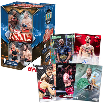 2025 Topps Stadium Club UFC - Factory Sealed - Value Box