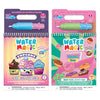 Water Magic (Cupcake & Donut) - Patented Gourmet Scented Reusable Water Reveal Coloring Book for Kids - Mess Free with Water Activity, Scented Water