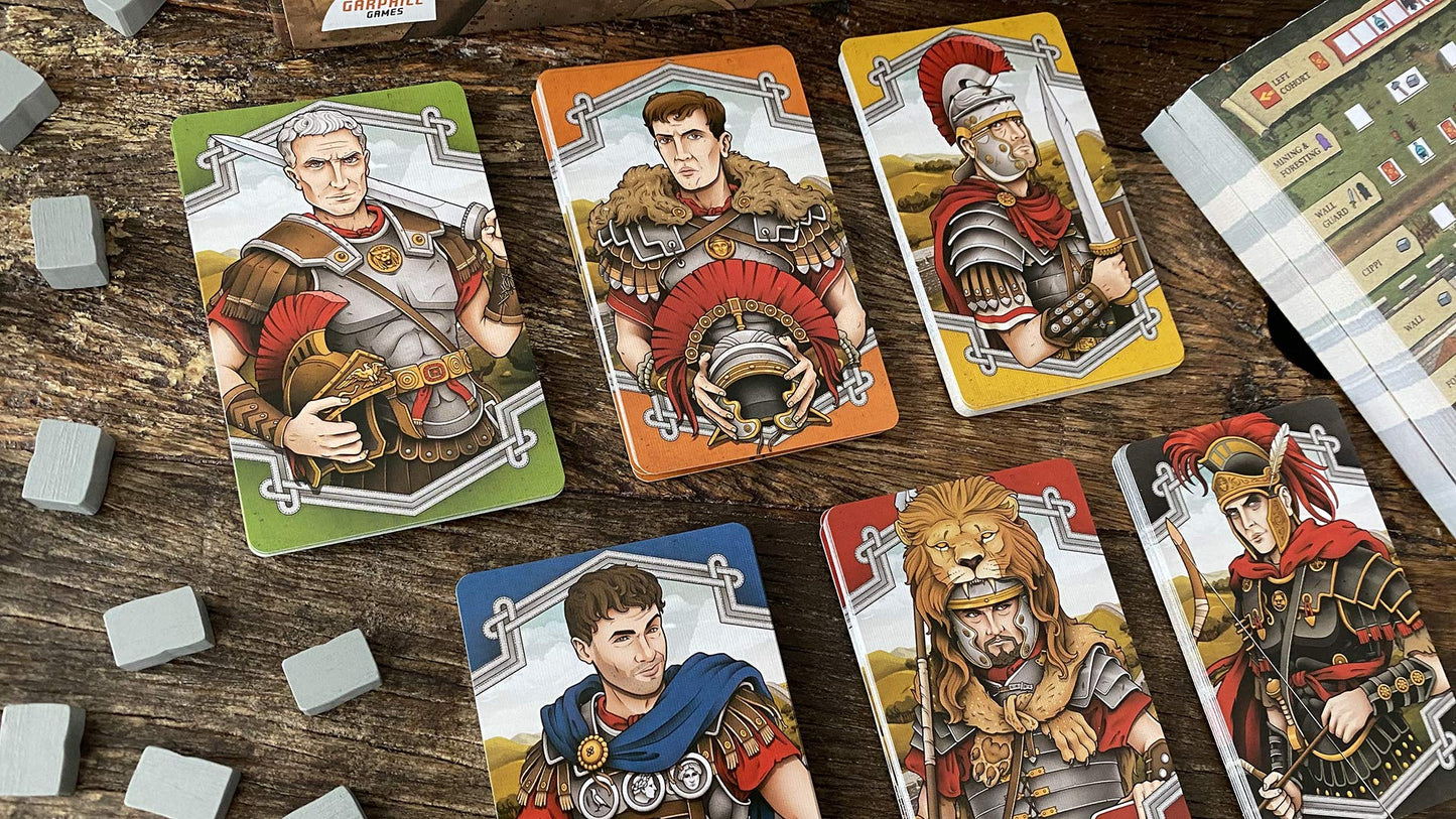 Renegade Game Studios: Hadrian's Wall, Strategy Board Game, 60 Minute Play Time, 1 to 6 Players, For Ages 12 and up