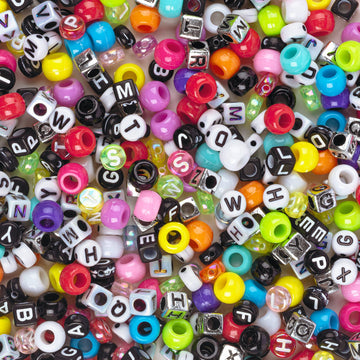 Fashion Angels Alphabet Bead Kit, 500+ Colorful Charms and Beads with Small Bead Organizer - Preppy Bracelet Making Kit for Teen Girls, Recommended