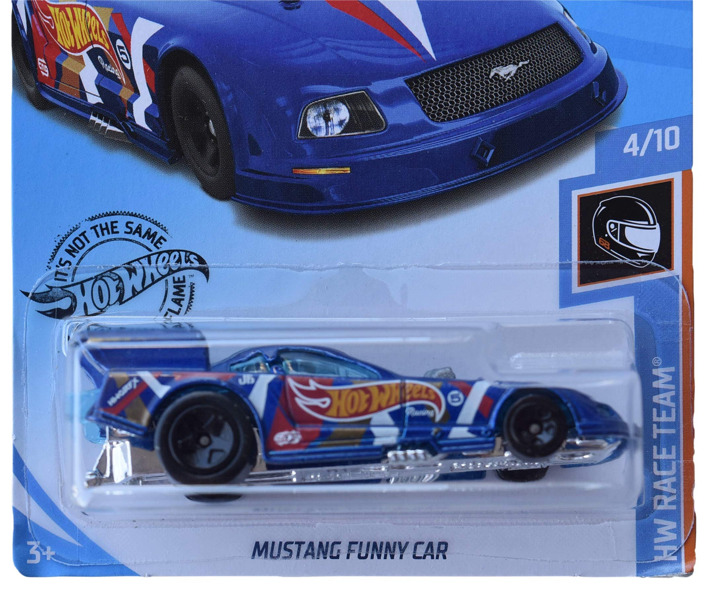 Hot Wheels Mustang Funny Car 212/250, Blue
