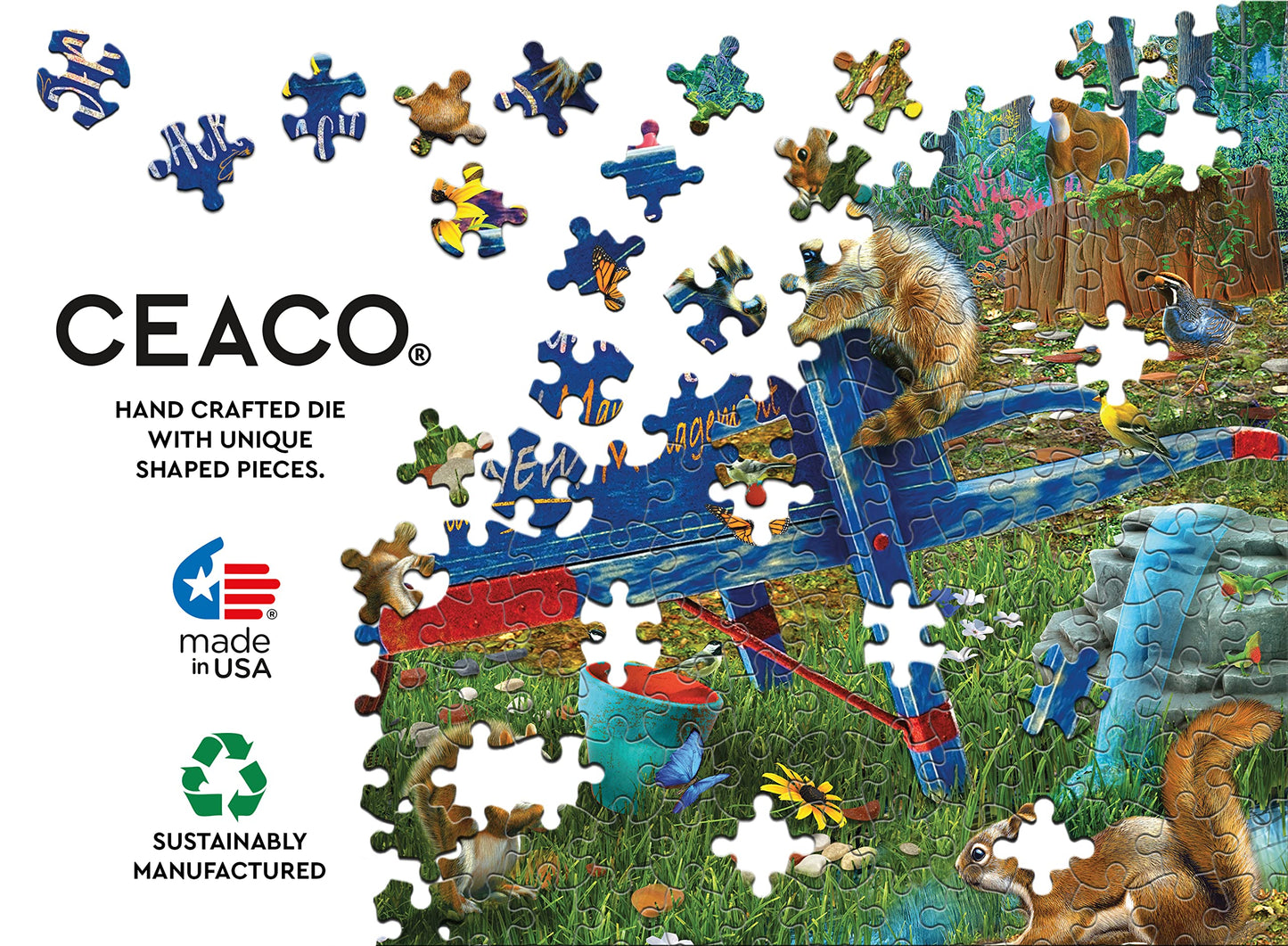 Ceaco - Wild - Backyard Beauty - 1000 Piece Jigsaw Puzzle