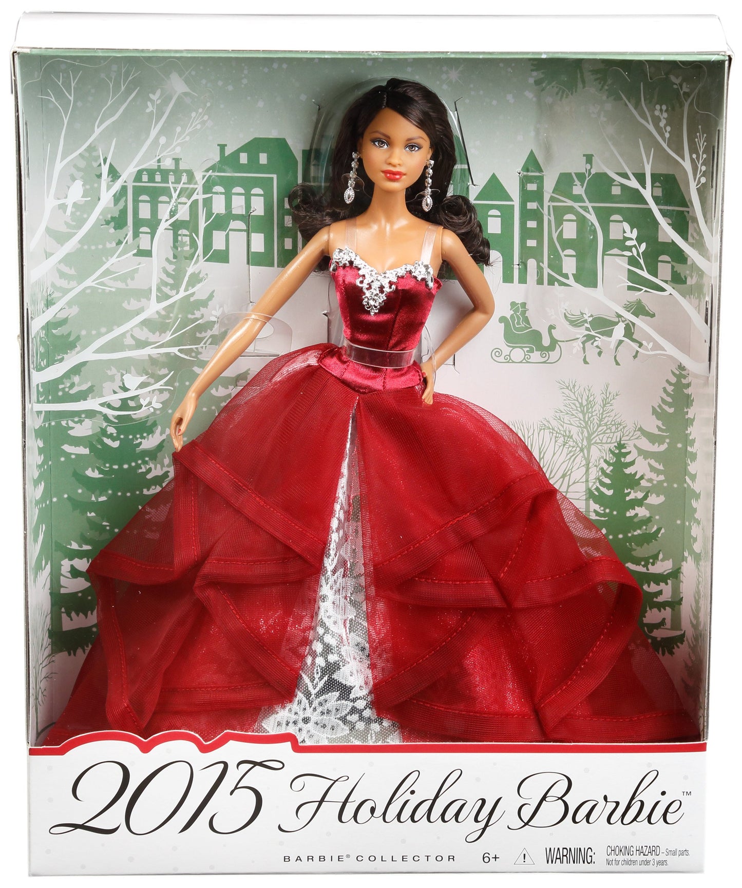 Barbie CHR78 Collector 2015 Holiday African-American Doll