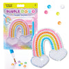 Creativity for Kids Bubble Gem Super Sticker: Rainbow, Diamond Art Kits for Kids, Mini Craft Kit and Summer Activities for Kids, Window Art Craft Kits