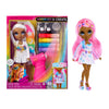 Rainbow High Air Brush & Create DIY Fashion Doll with Airbrush Marker Kit, Washable Rainbow Markers, Long Hair, Grey Eyes, Color, Create, Play, Rinse