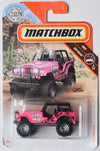 Matchbox Off Road Series Pink '60 Jeep 4X4 4/20