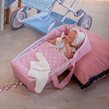 JC Toys - La Newborn Royal Collection| 15.5" Soft Body Baby Doll and Accessories | Designed by Berenguer Made in Spain | Ages 2+ | Royal Gift Set