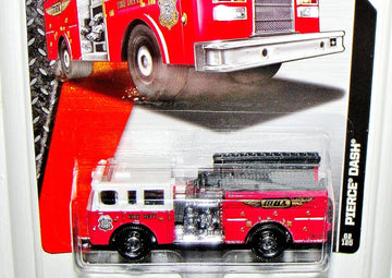 MATCHBOX 2015 RELEASE PIERCE DASH FIRE TRUCK DIE-CAST