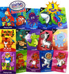 Matty's Toy Stop Deluxe Jumbo Classic Playing Card Games Set (6.75" x 4.75") Featuring Go Fish, Old Maid & Animal Rummy - 3 Pack
