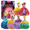 MyPixie Poke Art Kits for Girls, Arts and Crafts for Kids 4-8, DIY Creative Activity Toys, Birthday Gifts for Girls 4 5 6 7 8 9 10 (red)