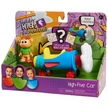 HobbyKids High-Five Car, Kids Toys for Ages 3 Up by Just Play