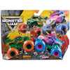 Monster Jam, Dragon Vs. Sparkle Smash Die-Cast Monster Trucks, 1:64 Scale, Kids Toys for Boys Ages 3 and up