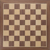 WE Games Classic Walnut Wooden Chess Board Only 14.75 inches, Large Chess Board for Adults, Wood Veneer Chessboard, 1.5 inch Squares