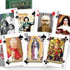 Holy Playing Cards Saints Edition - Catholic Religious Poker Deck with 55 Cards, QR Saint Bios, Holy Spirit Wilds - Faith Family Game & Gift