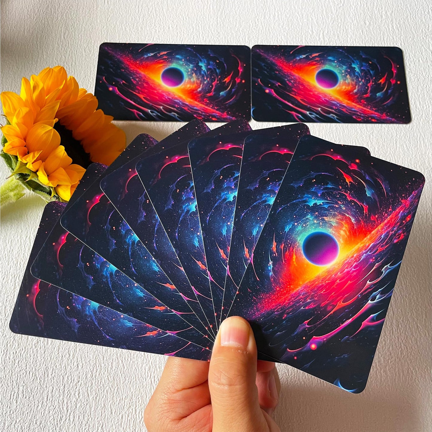 Jrskvaro Time Oracle Cards Deck, Cosmic Timing Oracle Cards, Oracle Cards for Beginners, Divine Timing Oracle Deck to Help You Predict Time Frames.