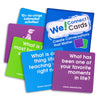 We! Connect Cards - Conversation Cards to Build Trust & Connection - Ideal Office Games, Ice Breakers & Educational Team Building Games - Featured by
