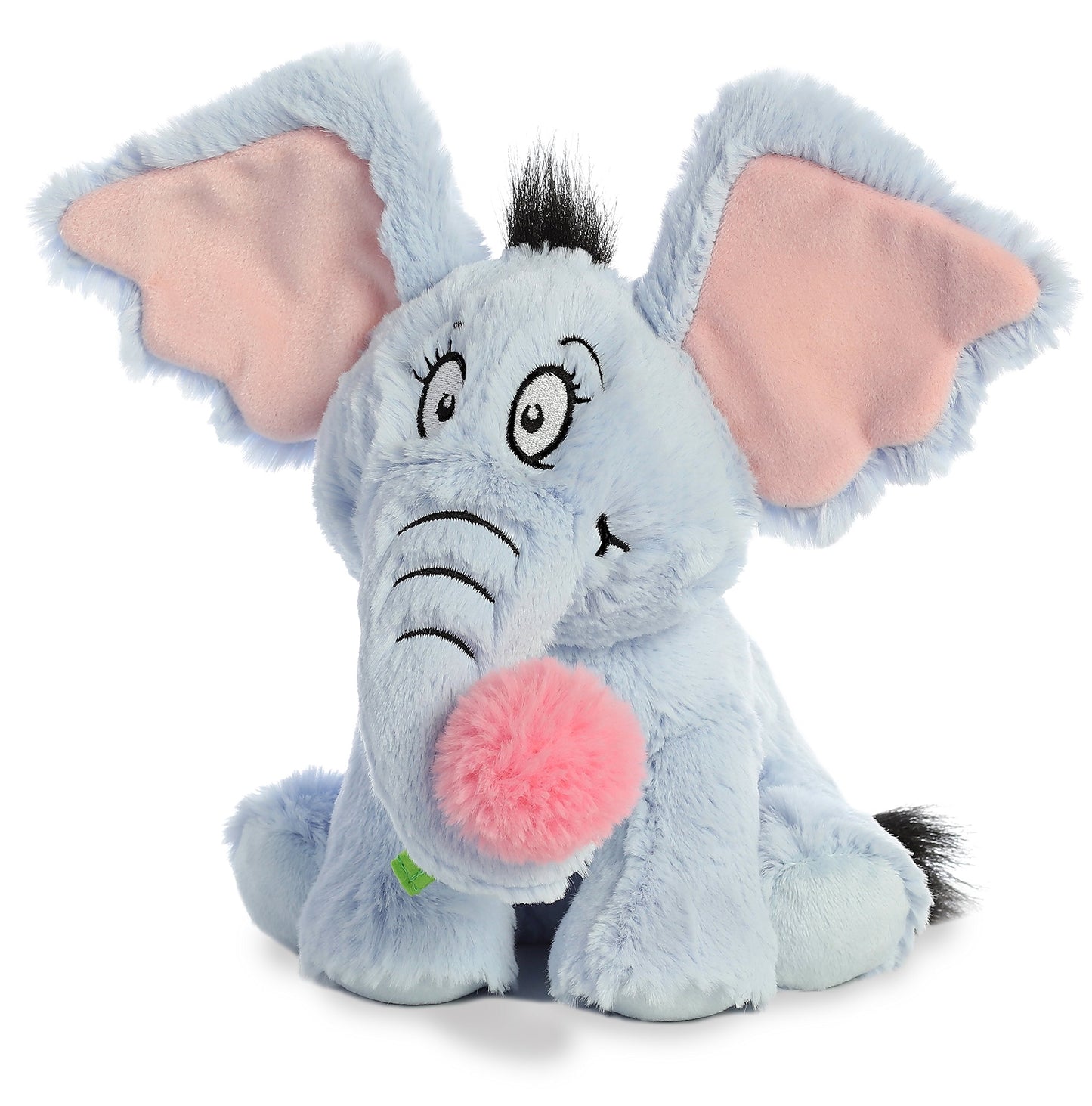 Aurora® Whimsical Dr. Seuss™ Horton Stuffed Animal - Officially Licensed Plush for Imaginative Play - Perfect for Kids and Adults - Blue 8 Inches