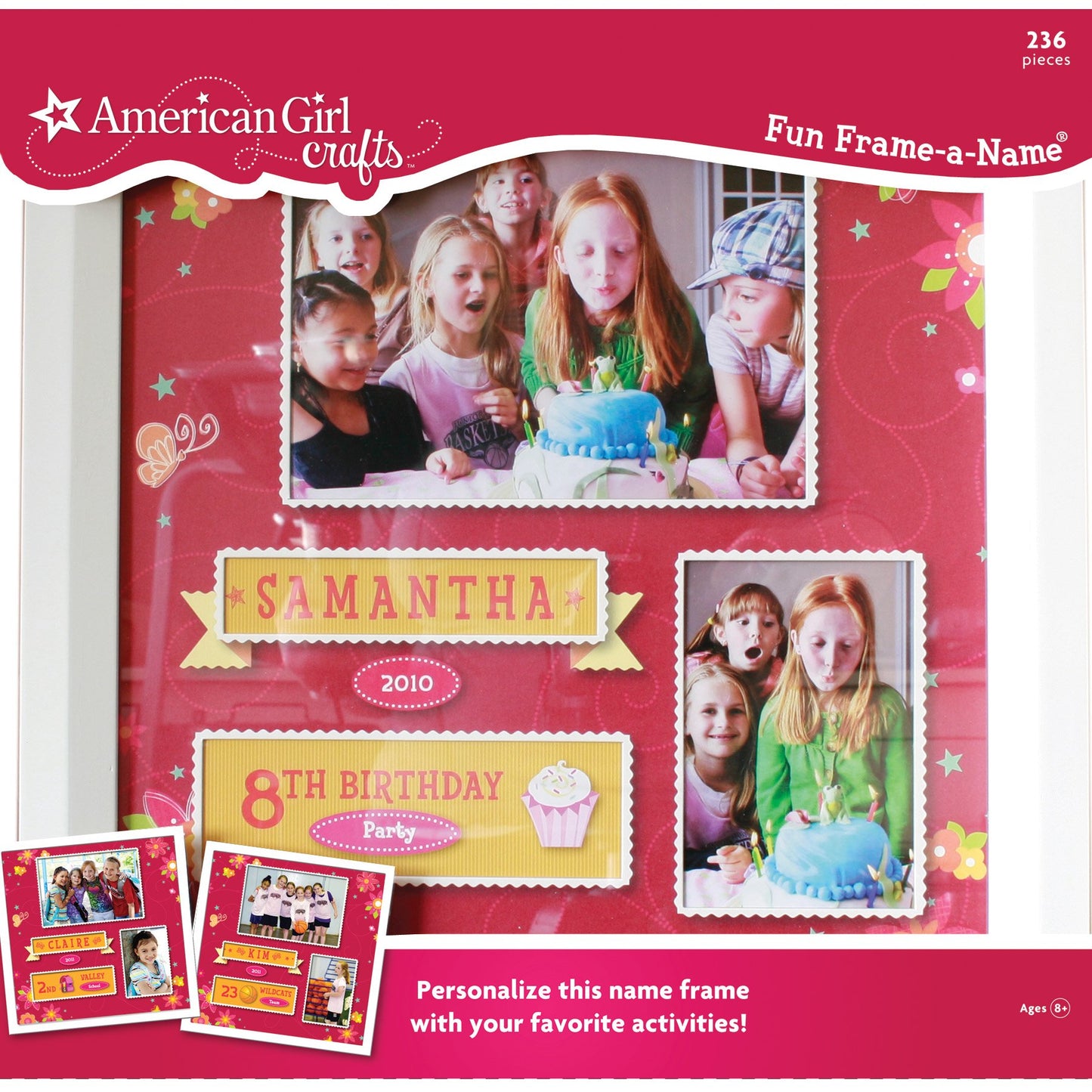 American Girl Crafts Fun Frame-A-Name