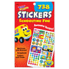 Trend Schooltime Fun Sticker Pad, Classroom Incentives, 738 Count
