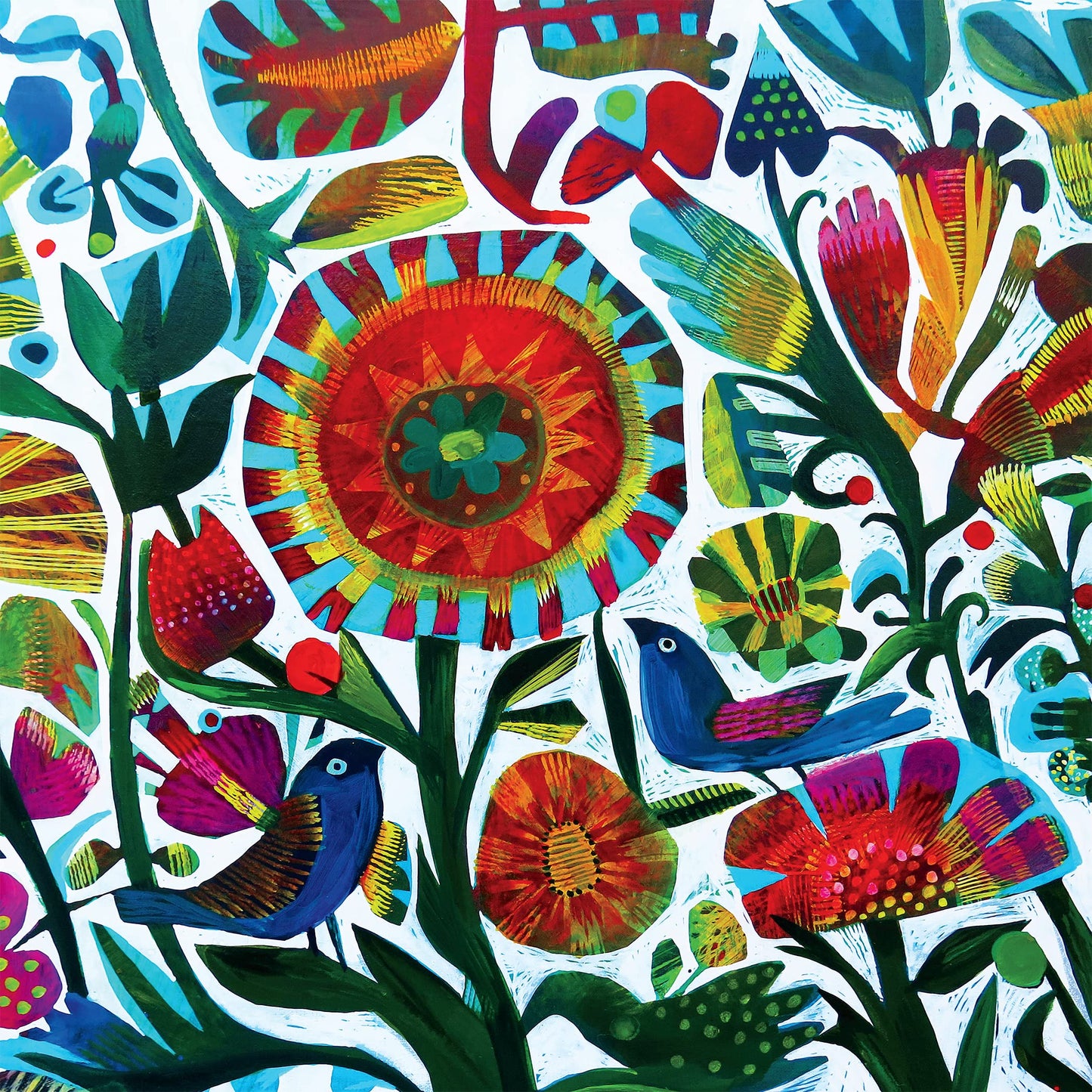 Ceaco - Este Macleod - Suzani - Oversized 300 Piece Jigsaw Puzzle