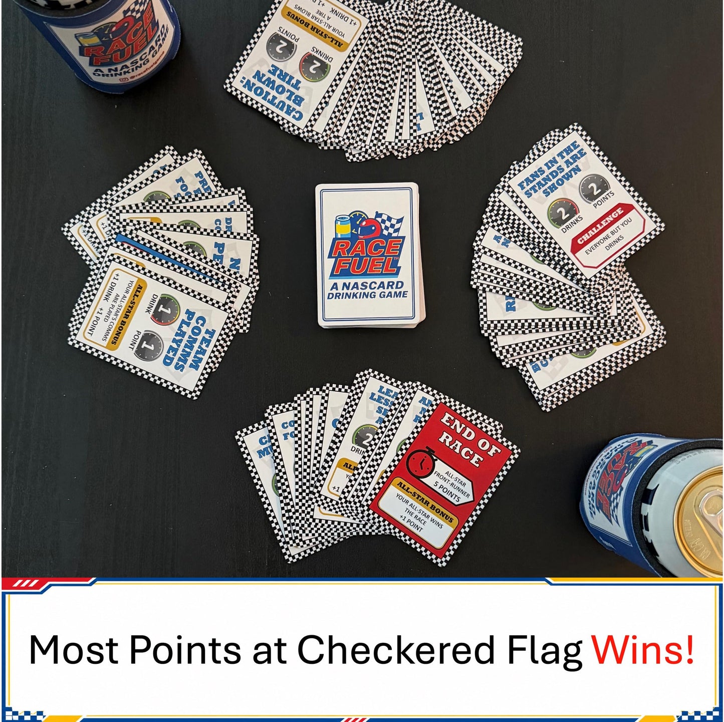Race Fuel - Live Race Day Card Game for Racing Fans & Watch Parties