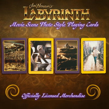 AQUARIUS Labyrinth Playing Cards - Deck of Cards for Labyrinth Fans, Unique Card Designs, Gift & Merchandise for All Ages