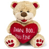 Maad Seymour Butz Valentine Bear - Funny 8" Tall Premium Soft Teddy - Ideal for Long Distance Relationship Gifts & 1 Month for Girlfriend