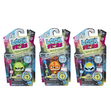 Hasbro Lock Stars Bundle 2 (Set of 3) - Series 1 (Product combinations may vary)