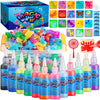 Kidisego Aqua Fairy Water Gel Kit for Kids, Magic Water Elf Toy Kit with 12 Colors 18 Molds 6 Pack of Magic Powder, Crate Your Own Magic Elf Kit Water