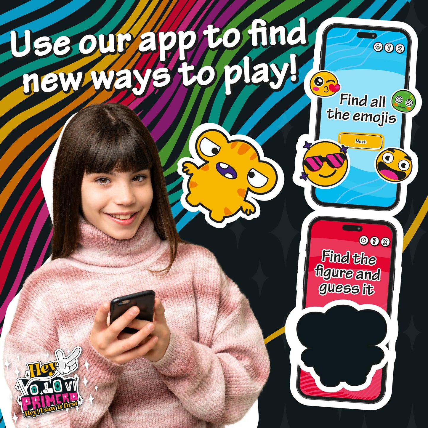 RONDA Hey I Saw It First Memory Board Game for Families Ages 6+