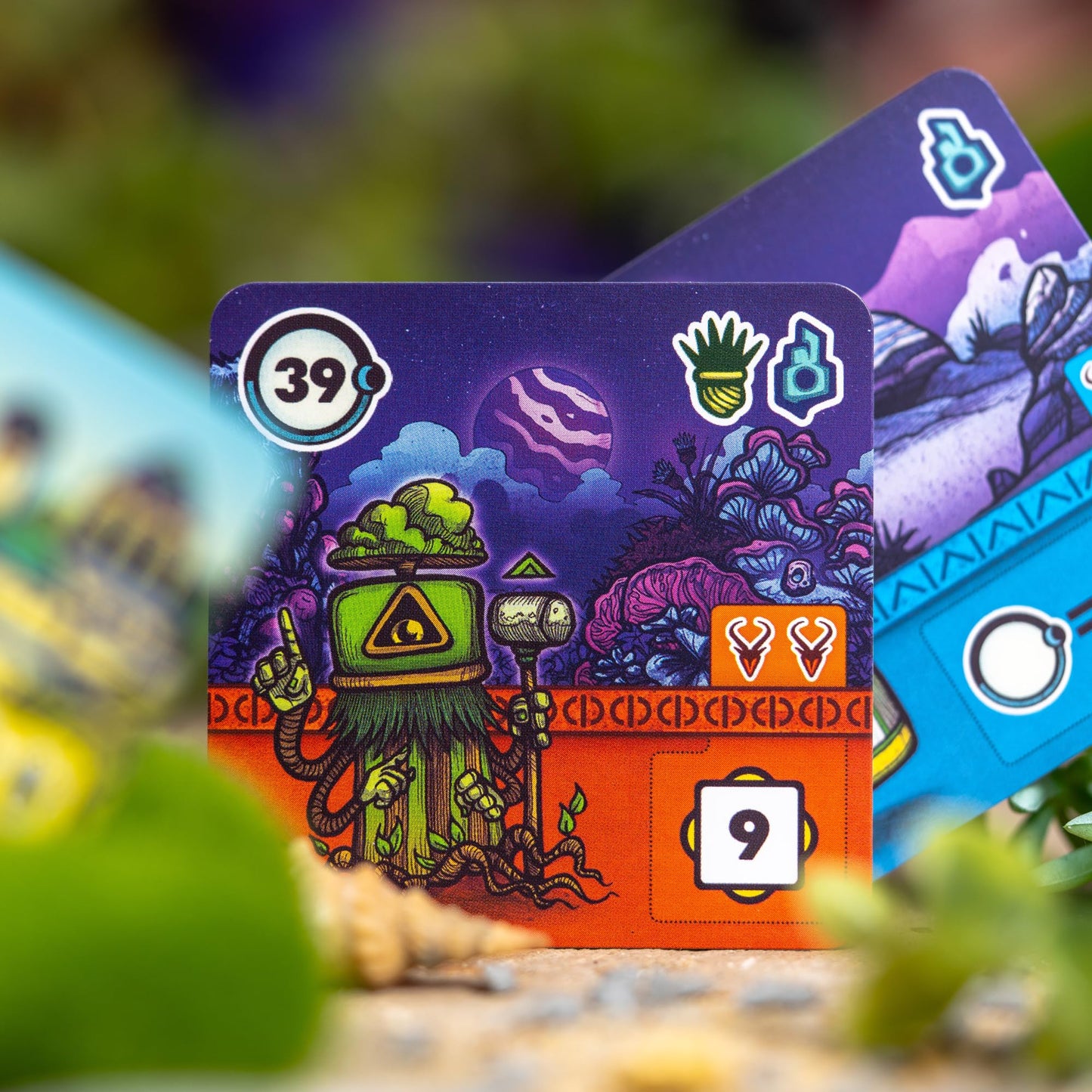 Pandasaurus Games Faraway Card Game - Explore Mysterious Alula! Strategic Region Building with Engaging Gameplay for Adventurers, Ages 10+, 2-6