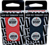 WSOP Set of 2 Authentic Decks Dealt at 2017 Used Copag Plastic Playing Cards Bridge Standard Index