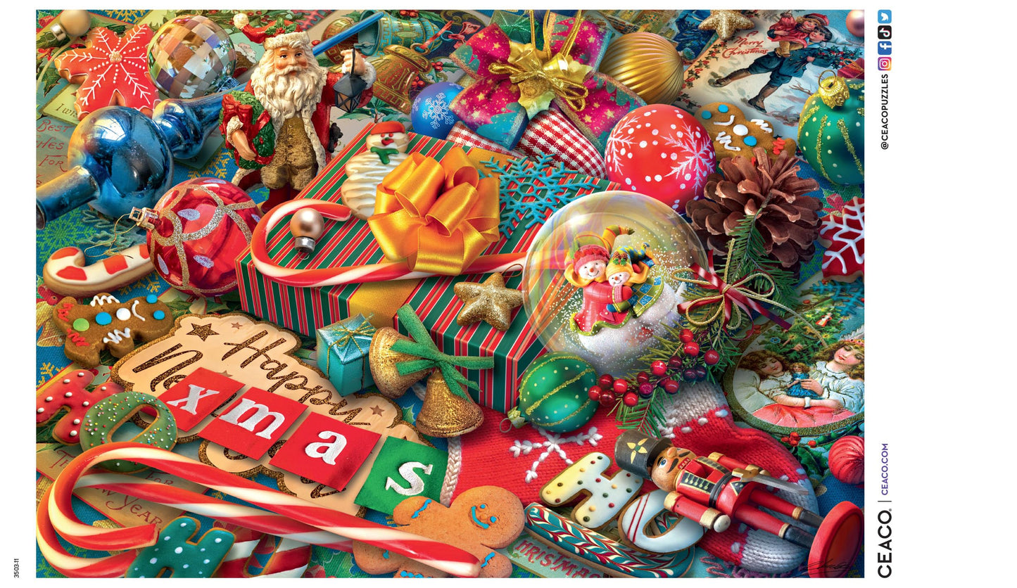 Ceaco - Christmas Chaos - 2000 Piece Jigsaw Puzzle for Adults