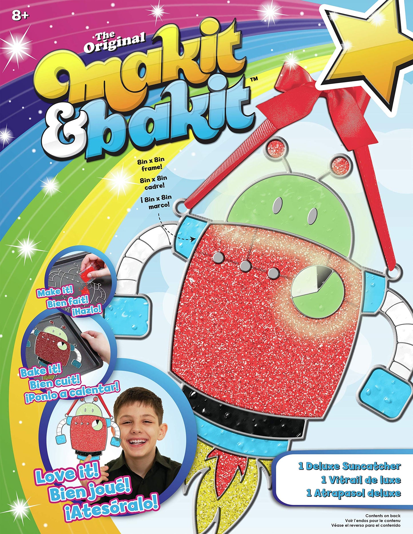 Colorbok Makit & Bakit Deluxe Kit Robot, Multicolor