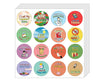 Creanoso Cute Adulting Stickers (10-Sheet) - Assorted Designs for Children - Classroom Reward Incentives for Students - Stocking Stuffers Party Favors