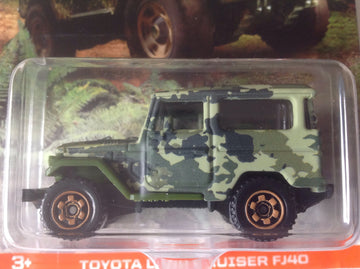 Matchbox 2017 Camouflage Series Toyota Land Cruiser FJ40 Green