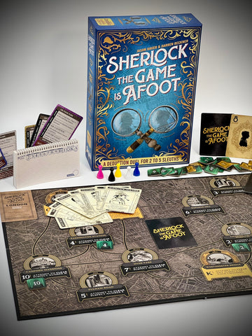 Sherlock The Game is Afoot by Indie Boards and Cards, Ages 14 and Up, 2 to 6 Players