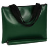 WE Games Green Leatherette Chess Bag - 12 in.