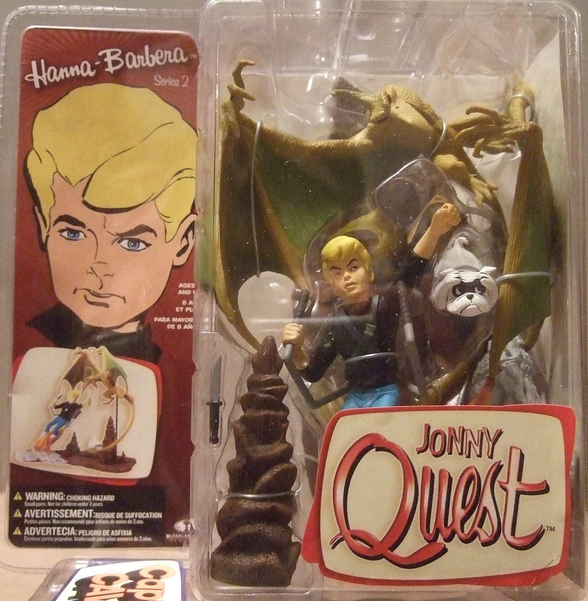 McFarlane Toys 6" Hanna Barbera Series 2 Assortment - Jonny Quest with Bandit the Dog
