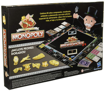 Monopoly 85th Anniversary Edition Board Game - Espanol