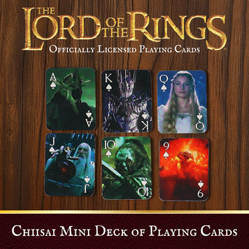 AQUARIUS Lord of the Rings Chiisai Mini Playing Cards