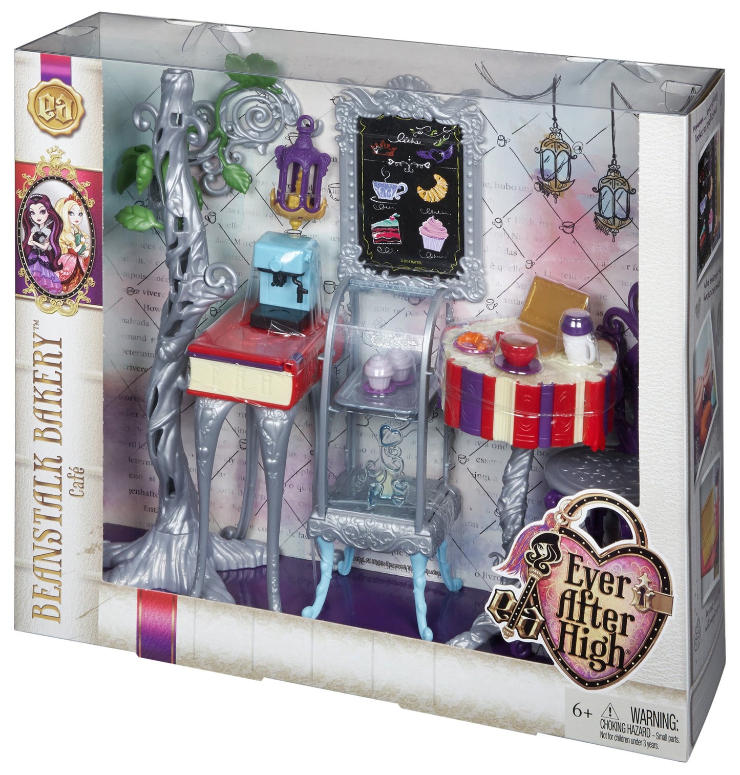 Mattel Ever After High Book End Hangout Beanstalk Bakery Playset