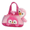 Aurora® Fashionable Fancy Pals™ Pompom Penguin™ Stuffed Animal - Plush with Stylish Purse for Dress Up Fun - Perfect for Kids 3+ Years, Costumes,